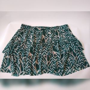 6TH & LANE  Ruffle Tiered Skirt 26 / 28